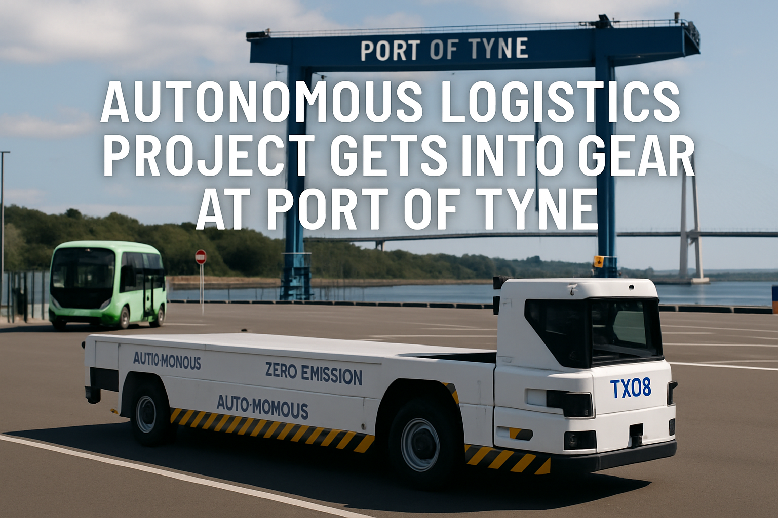 Autonomous logistics project gets into gear at Port of Tyne