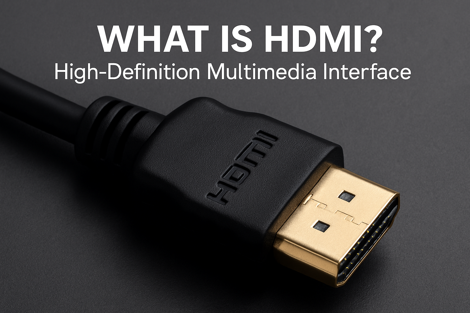 What is HDMI (High-Definition Multimedia Interface)?